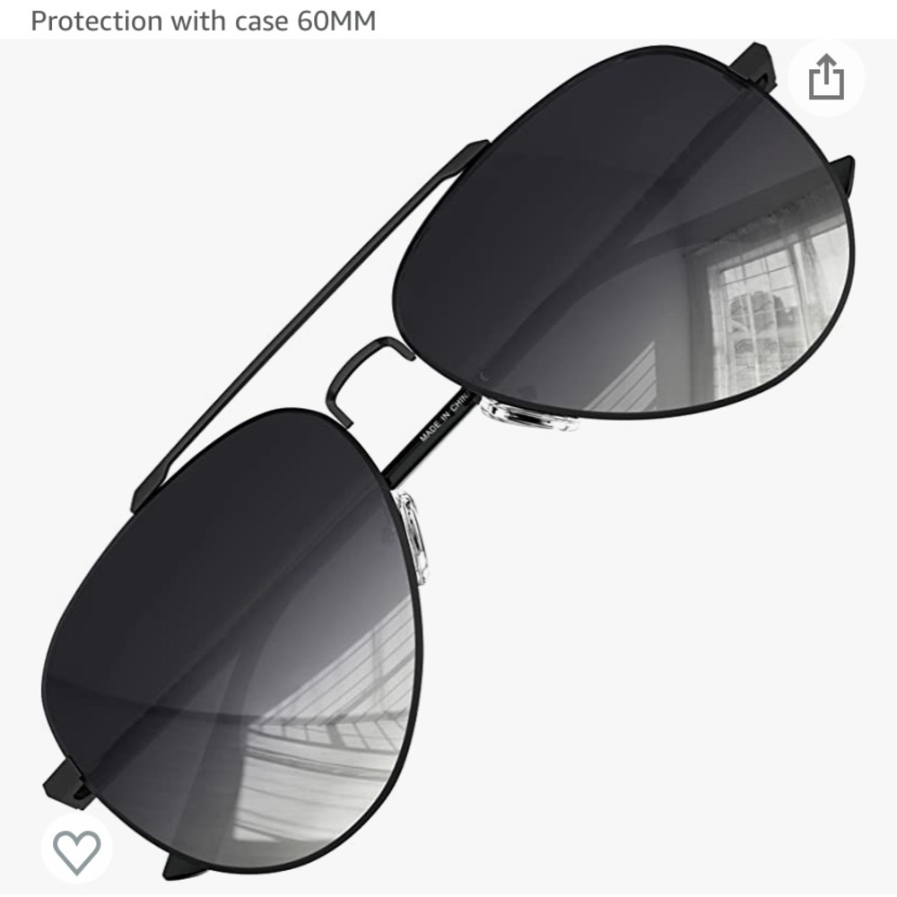 LUENX aviator sunglasses for men and women - polarized 400